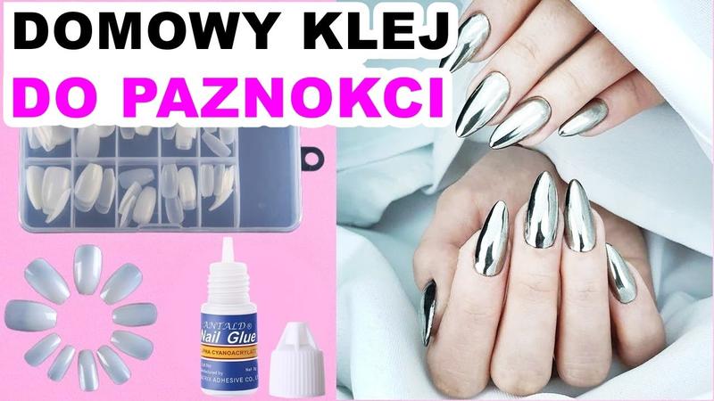 DIY mieszanka do przyklejania tipsów