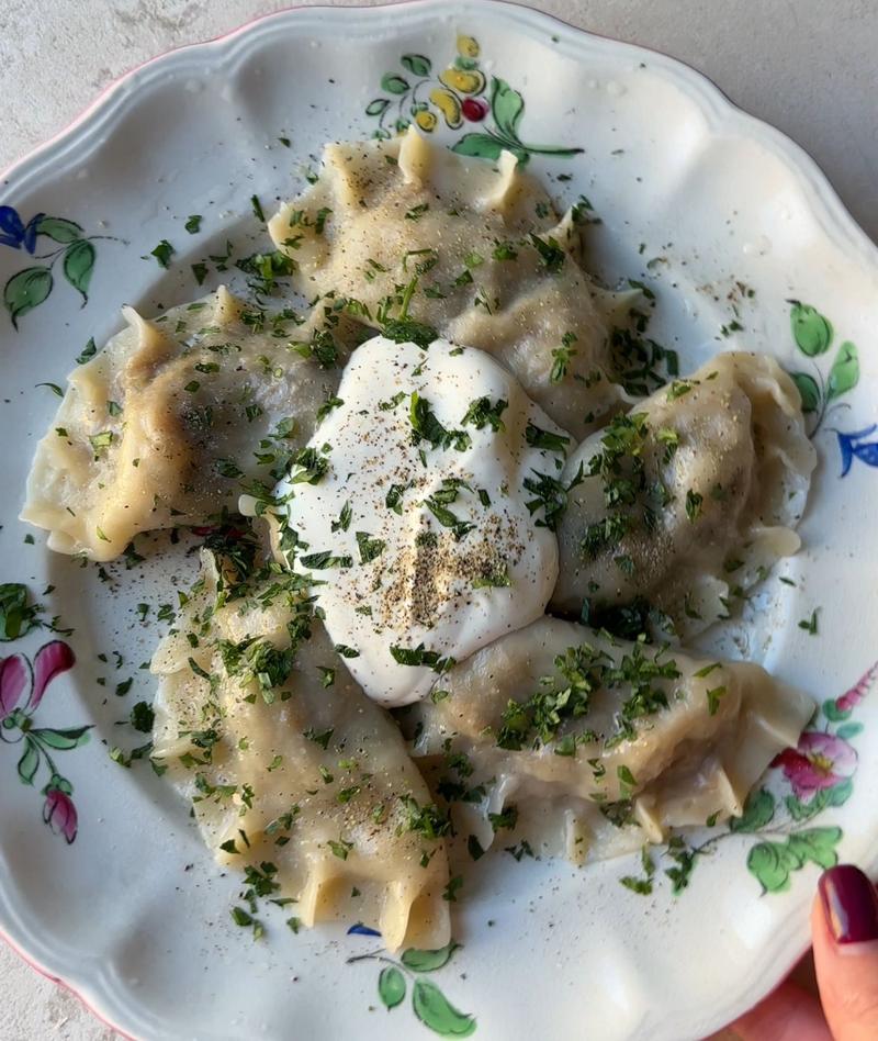 Sklejenie pierogów