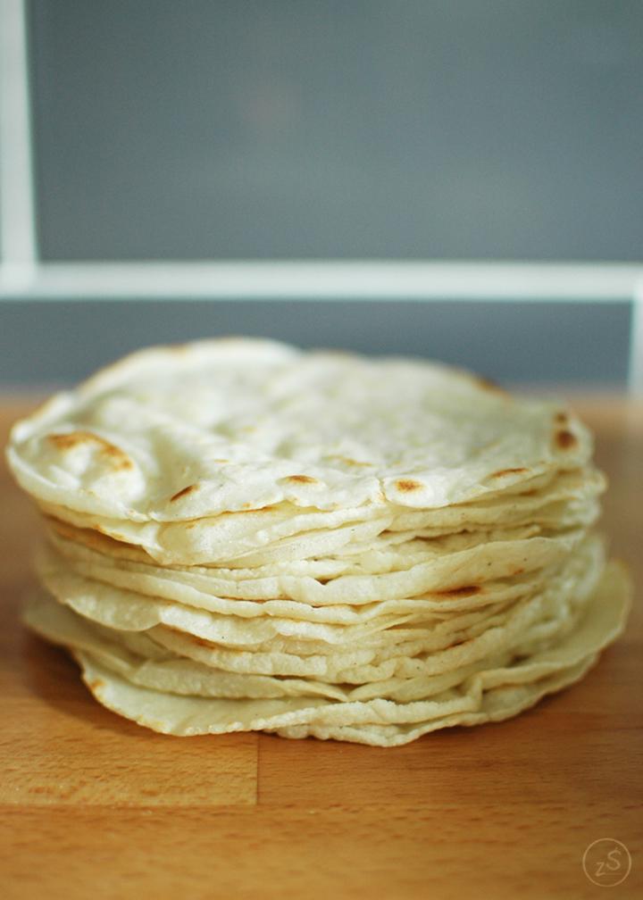 Tortille z mąki kukurydzianej