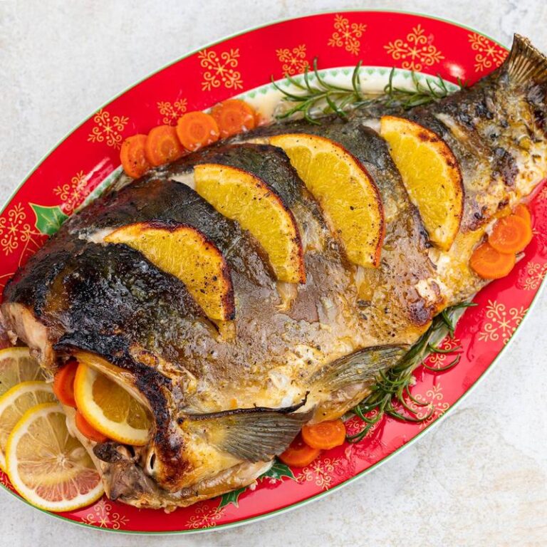 Odkryj sekrety idealnie pieczonego karpia: jak długo to trwa?